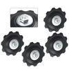 4Pcs 10T Bearing MTB Bicycle Rear Guide Wheel Road Bike -Jockey Rear Derailleur Pulley Roller For Bicycle Derailleur Repair Kit