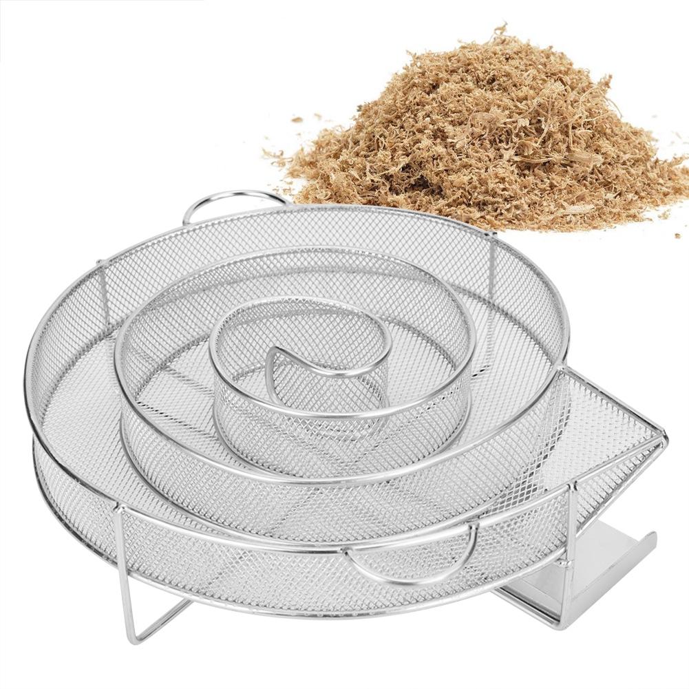 Générateur de fumée froide rond en acier inoxydable pour viande de saumon BBQ