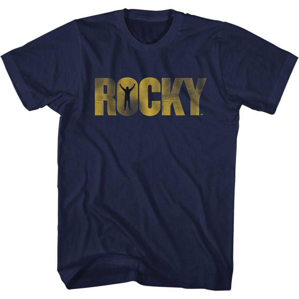 Rocky Logo Movie Shirt L