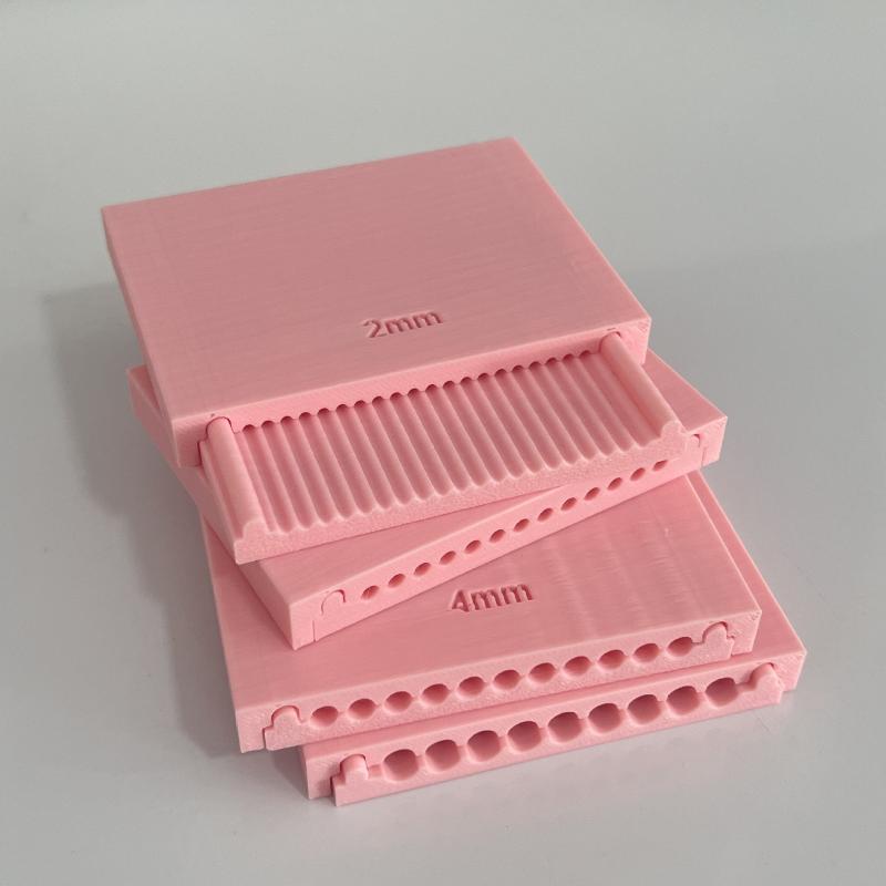 Polymer Clay Bead Roller Template Set, 2-5Mm Clay Gel Ball Maker Tool, Diy Clay Bead Extruder Molding Board For Jewelry Making
