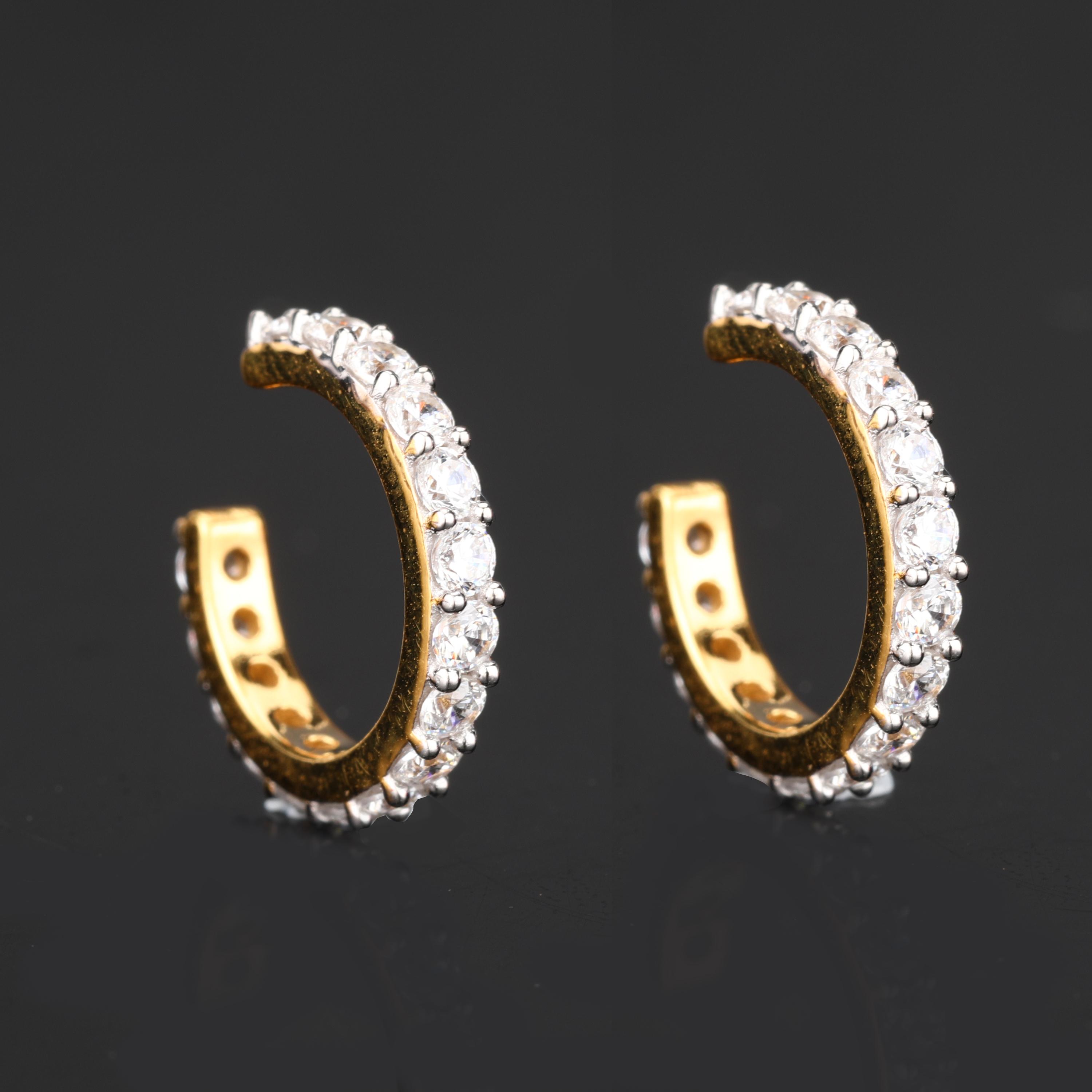 

Rainbow Moonstone Earrings 925 Sterling Silver Gold Plated Fine Jewelry Gift for Her золотий