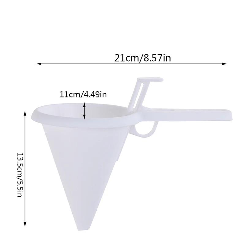 1PC Cake Baking Tool Weighing Funnel Handheld Cream Frosting Chocolate Dispenser Separator Cup