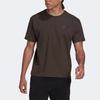 Adidas Solid Color Logo Sport Short Sleeve T-Shirt Men Tops Olive-Green HN1680