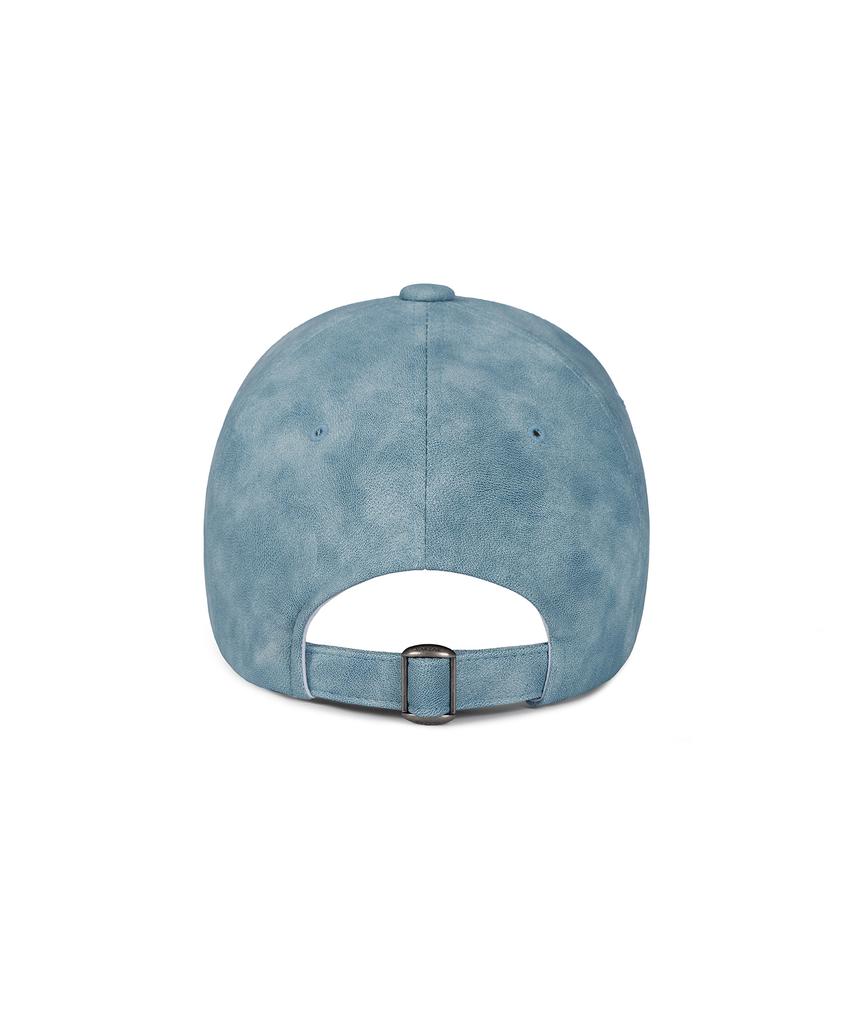 Bajal Va Studded Vegan Leather Ball Cap Aquamarine