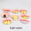 Denture Gags Fake Denture Teeth 10 Style Ugly Fake Teeth Funny Dentures  Novelty Gadgets