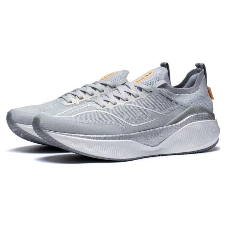 New LiNing YueYing 3.0 Pro Lightweight Low Top Running Shoes Men's Gray ARHT017-6