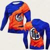 2026 Spring Autumn 3D Dragon Ball Majin Buu Cosplay Long Sleeve T-Shirt 3D Print Breathable Polyester Oversized Tee for Unisex