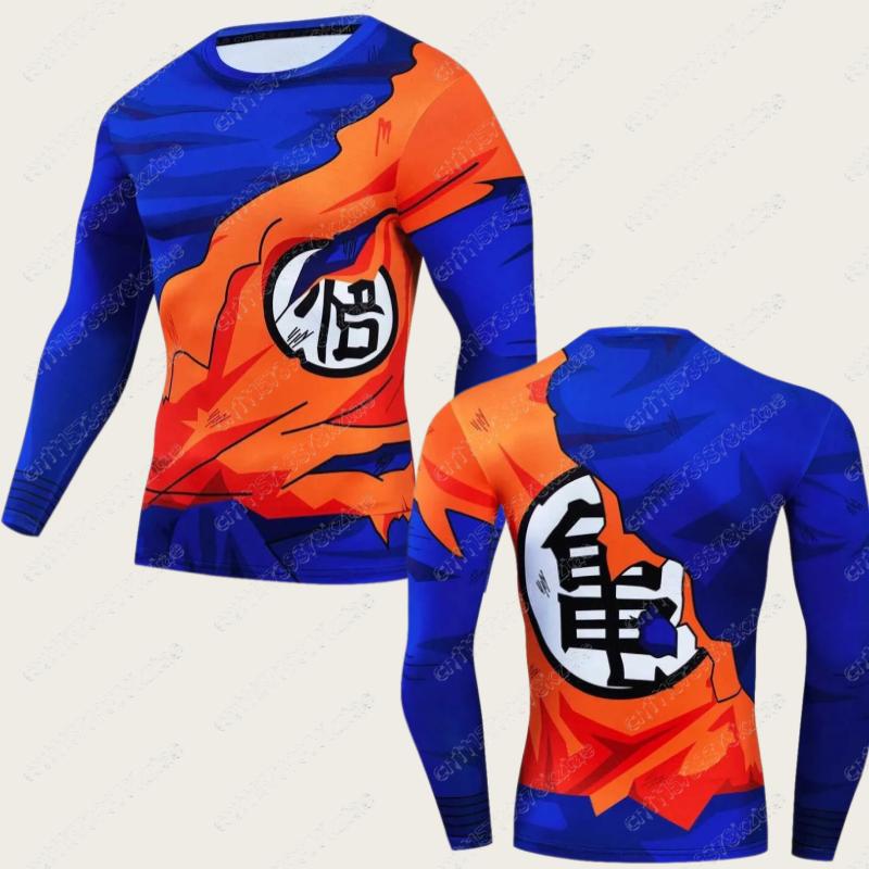 2026 Spring Autumn 3D Dragon Ball Majin Buu Cosplay Long Sleeve T-Shirt 3D Print Breathable Polyester Oversized Tee for Unisex