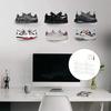 Modern Home Setup 8*3*2 Inches Acrylic Shoe Rack Transparent Shoe Organizer Compact Shoe Holder Maximizes Storage Space