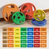 FANATICS Cast Iron Rubberized Barbell Weight Set