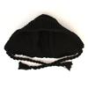 Universal chemistry Rope Black Knit Bonnet Hat