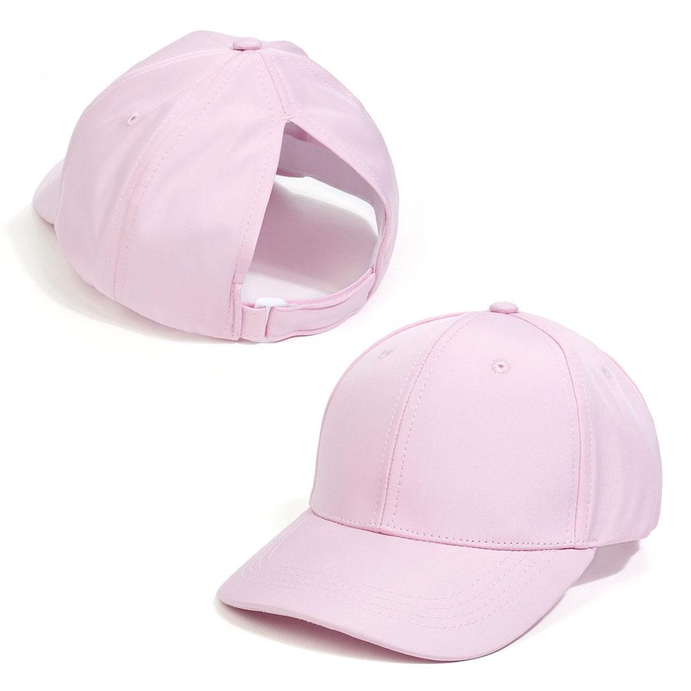 High Ponytail Baseball Cap For Women Fashion Snapback Cap Summer Uv Protection Sun Hats With Ponytail Hole Outdoor Sports Cap