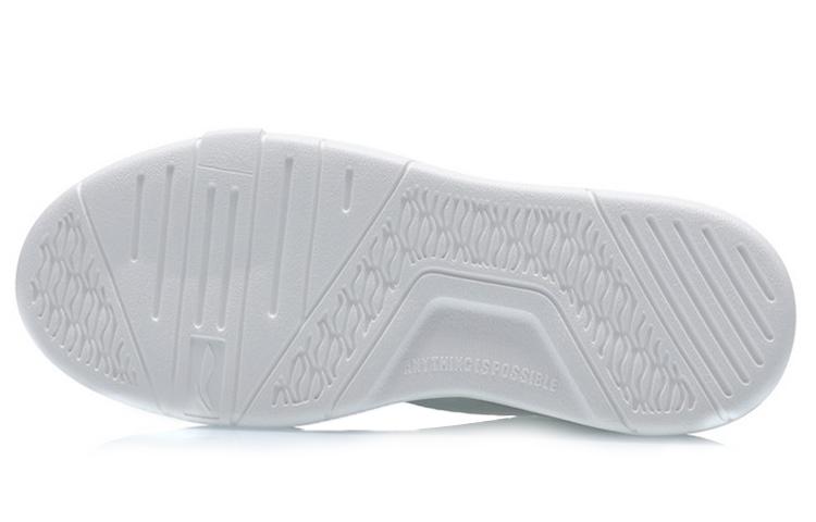 Li Ning Wave Superwave Lo Slip Resistant Abrasion Resistant Low Top Skateboard Shoes Women's White AGCQ228-1