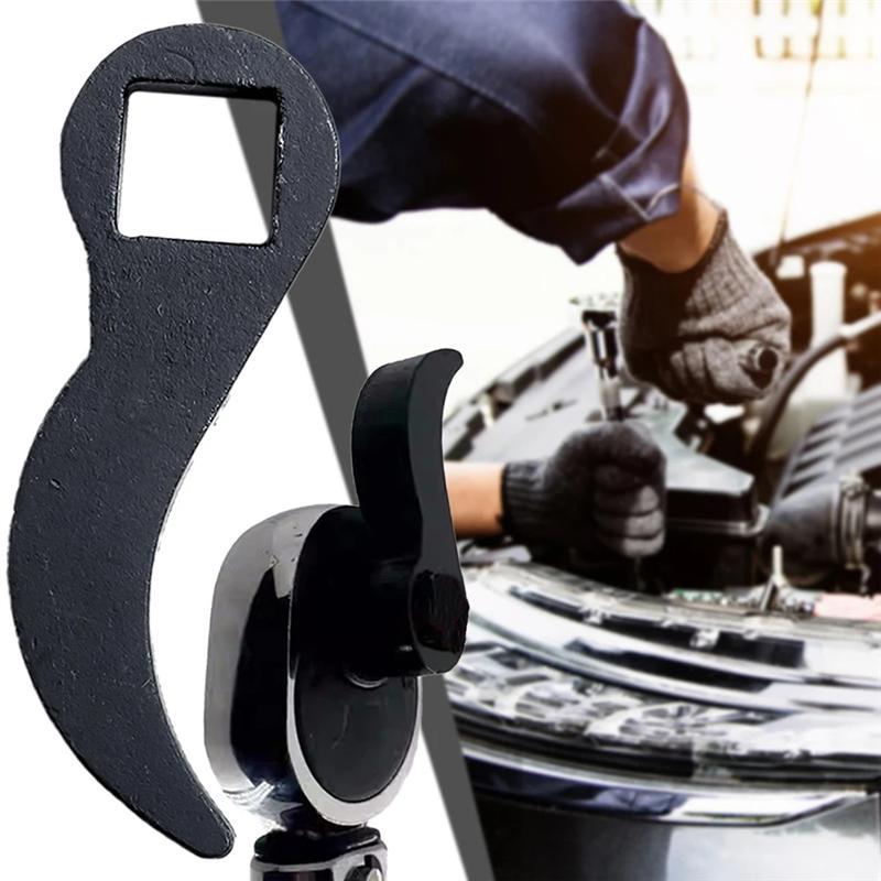 AD23-Compact Crowbar-Adapter Mini Pry Bar Adapter Heads Tool Horn-Type Half Shaft Removal Tool For 3/8Inch Ratchet Car Repair