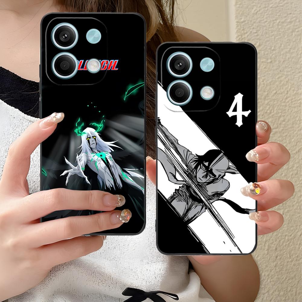 Anime Bleach Ulquiorra Cifer Phone Case for Xiaomi Redmi Note 14 13 12 11 A5 3 2 1 Pro Plus 4G 5G Colour Printing Luxury Pretty