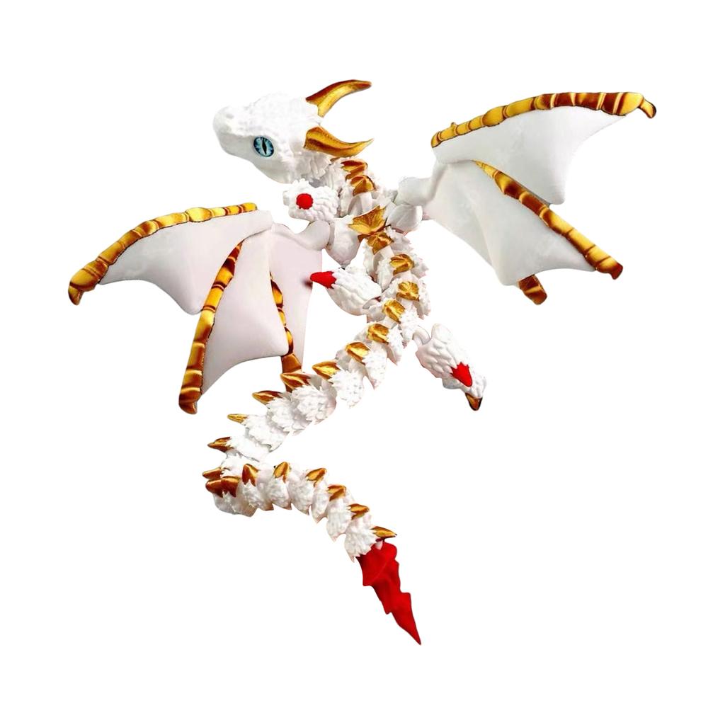 3D Printed Dragon Joint Movable And Detachable Toy Creative Ornament Festival Birthday Gift