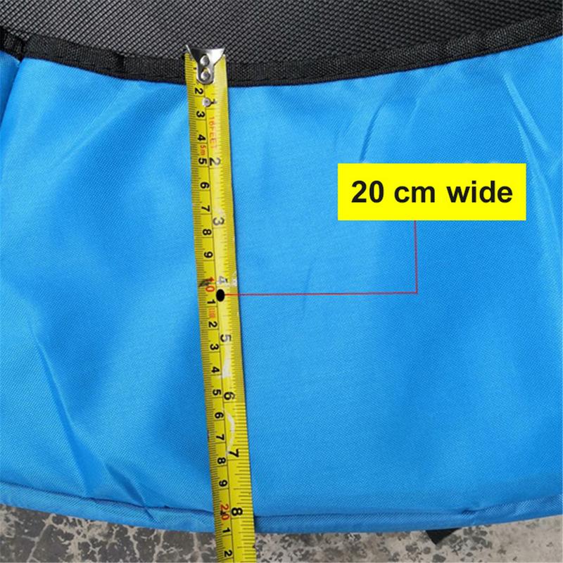 Capa Protetora para Cama Elástica Infantil 1,2/1,4M Capa Protetora Borda de Esponja Protetora Bainha Jaqueta Acessório para Cama Elástica