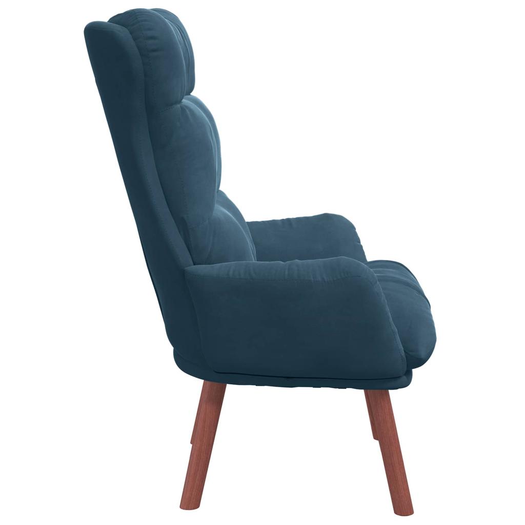Armchair Blue 69 X 74 X 93 Cm Velvet