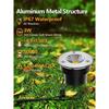 ZUCKEO Low Voltage Landscape Lights LED Well Lights 3W 12V-24V In Ground Light IP67 Waterproof Outdoor Low Voltage Landscape Lighting for Floor
