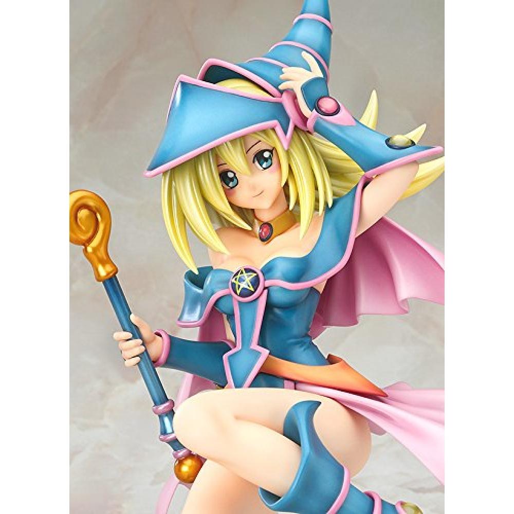 Yu-Gi-Oh Duel Monsters Schwarzes Magiermädchen Maßstab 17 Plastik bemalt Komplette Figur Weiterverkauf