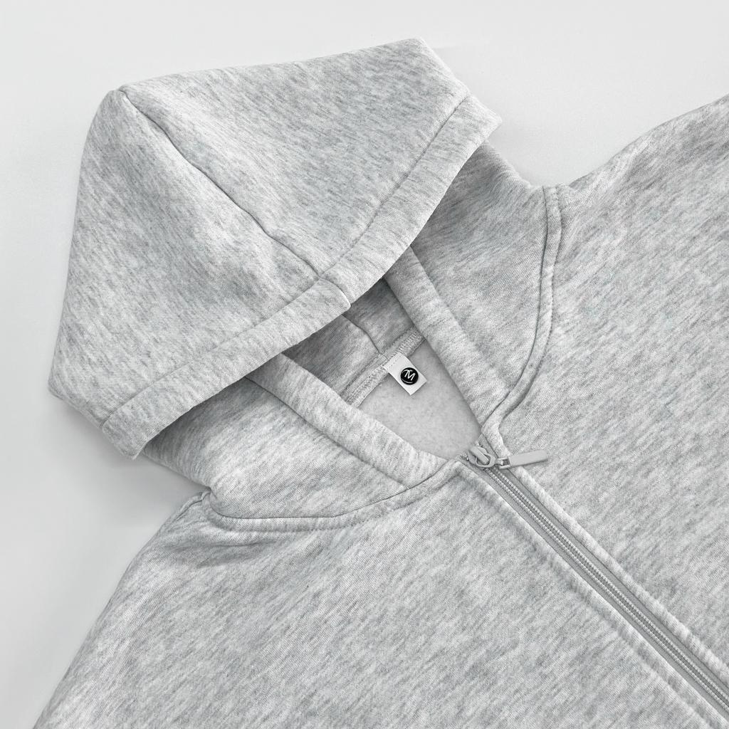 Autumn and Winter New Casual Hooded Long Sleeve Cardigan Sweatshirt Loose Zipper Sweatshirt Women's Clothing