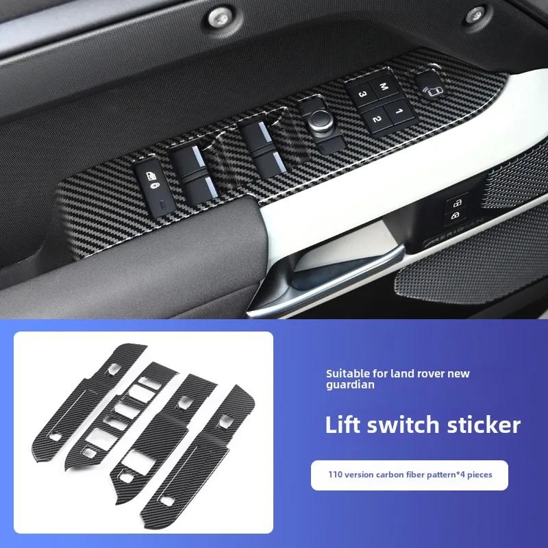 For Land Rover New Defender 2020-2025 Defender 90 110 Car Interior Modification Carbon Fiber Car Decoration Accessories