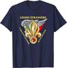 Legione Straniera 2° Reggimento Paracadutisti Stemma T-Shirt Manica Corta Casual 100% Cotone T-Shirt