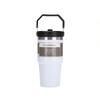 20oz Stainless Steel Vacuum Insulated Travel Mug With Straw Lid Car Office Outdoor Use