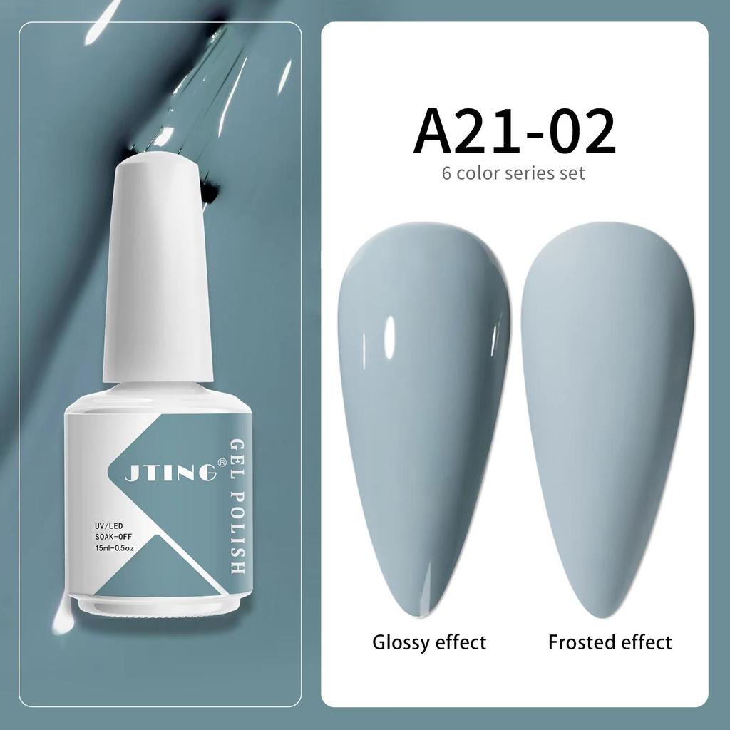 JTING Private Label Gel Uv 6colors Set 15 Ml Nail Kit Professional Neon Uv Gel Polish Wholesale Nails Supply Distributors