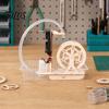 DIY Water Wheel Model, Handmade Water Wheel Craft, Water Wheel Building Educational STEM Toy, Physics Teaching Aid for Classroom