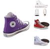 Sneakers Alte Classiche in Tela per Uomo e Donna con Suola in Gomma per Uso Casual