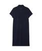Brooks Brothers Cotton Pique Polo Dress (Navy) (Bbdzwf9456Qes)