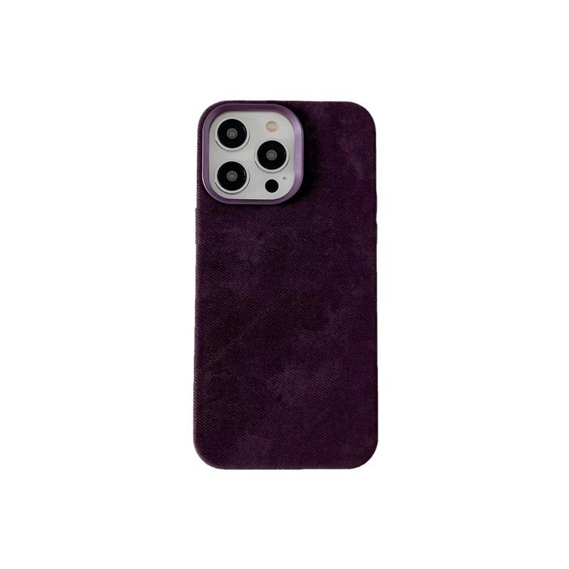 Flannel Lined Magnetic Phone Case IPhone 17 Pro Max 16 15 14 13 12 Full Body Shockproof Protective Cover