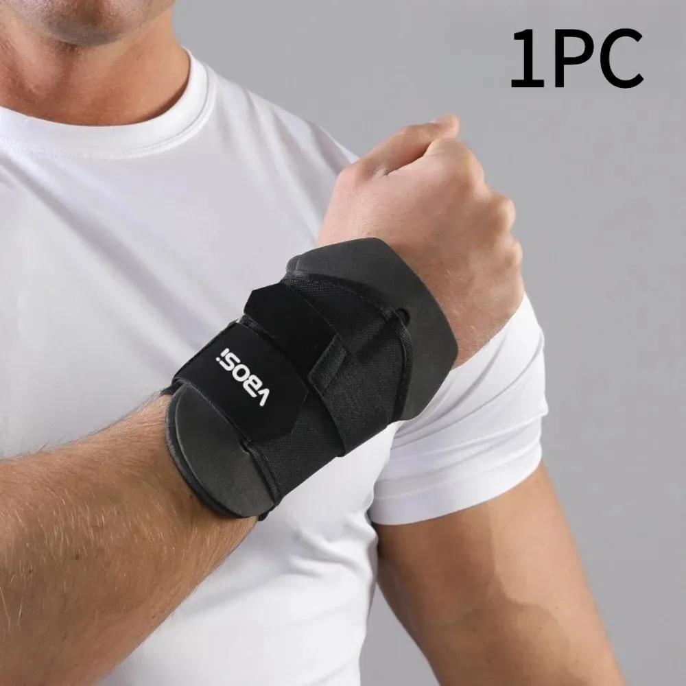 

Durable And Safe 1 Pc Thickened Sponge Rugby American Football Wristband Double Compression Elastic Wrap For Sports Protection