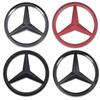 Naklejka na samochód Nowa 2025 Dla Mercedes Benz 1 szt. ABS Naklejka z emblematem na przednią kratkę samochodu Pokrywa emblematu dla Mercedes Benz W204 W205 W210 W211
