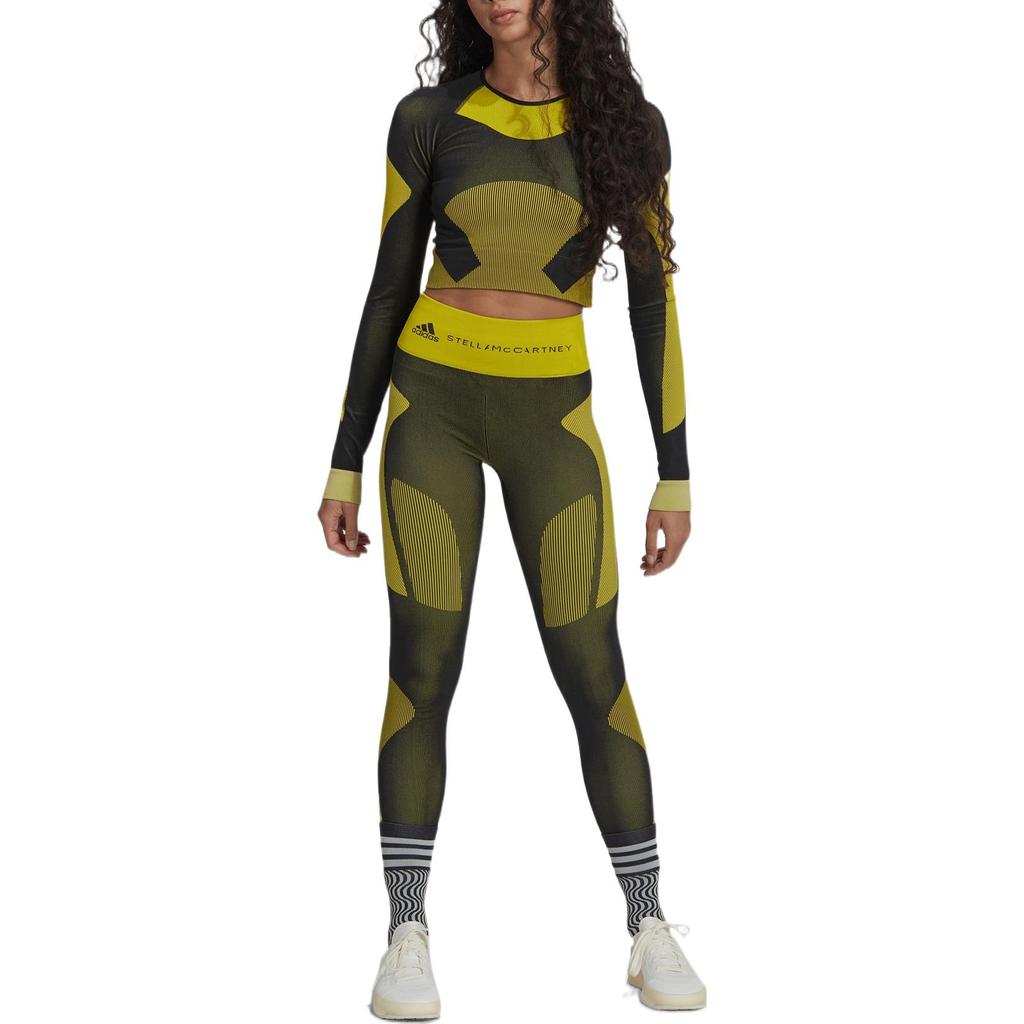 adidas Crop Tops Damen Mehrfarbig Rundhals Moderat HN2882