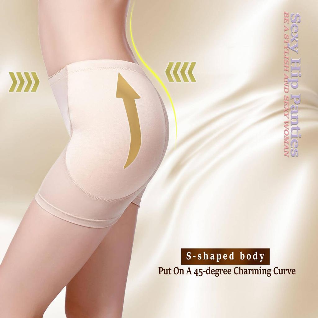 Beautiful Hip Style Shapewear for Long Sitting Tummy Shapewear Girdle C [fourfivesix Haru] Shapewear, Butt-Lifting, Side-Padded Panties, Breathable,
