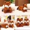 Adorable Cartoon Fox Plush Toy Cute Companion For Kids Home Decoration Soft Pillow