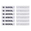 Mercedes Body Stickers & Emblems: S350L, S400L, S500L, S600L, V12 Marks