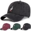 Gorras de Béisbol Unisex de Tela Vaquera Lavada con Bordado de Paloma Primavera Otoño Ajustables para Exteriores Sombreros Casuales Sombrero Protector Solar Gorra Deportiva