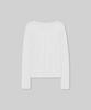 MUSINSA STANDARD WOMAN Women'S Linen-Like Long-Sleeve Knit T-Shirt [White]