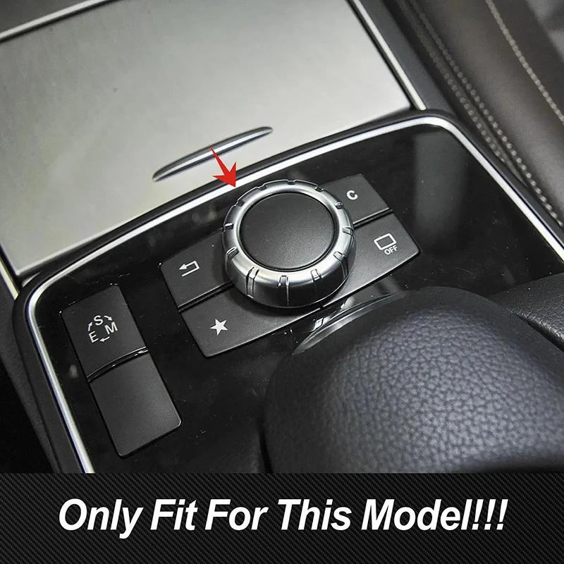 Car Styling Center Console Multimedia Button Panel Decoration Cover Trim For Mercedes Benz E Class Coupe W207 2014-2016