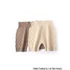 Cashmere High-Waist Knit Shorts - Women's Warm Woolen Base Layer Safety Pants