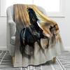 Horse Blanket Gifts for Women Girls Birthday Valentine's Day Lovers Adults Kids Couch Chair Bed Travelling Camping