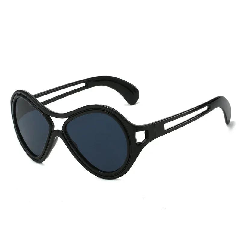 

Fashion Double Bridges Pilot Men Sunglasses Retro Rose Red Mirror Shades UV400 Women Trending Unique Hollow Sun Glasses