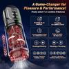 IPX7 LED Automatic Male Masturbator Cup 7 Sucking Rotating Licking Thusting Modes Pocket Pussy Stroker Blowjob Sex Toys For Men
