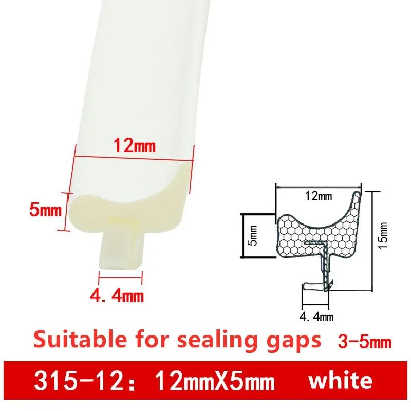PU Foam Sound Proof Weather Draught Excluder Seal Door Window Gap Insulation V Type Strips for 8  Sizes to Choose