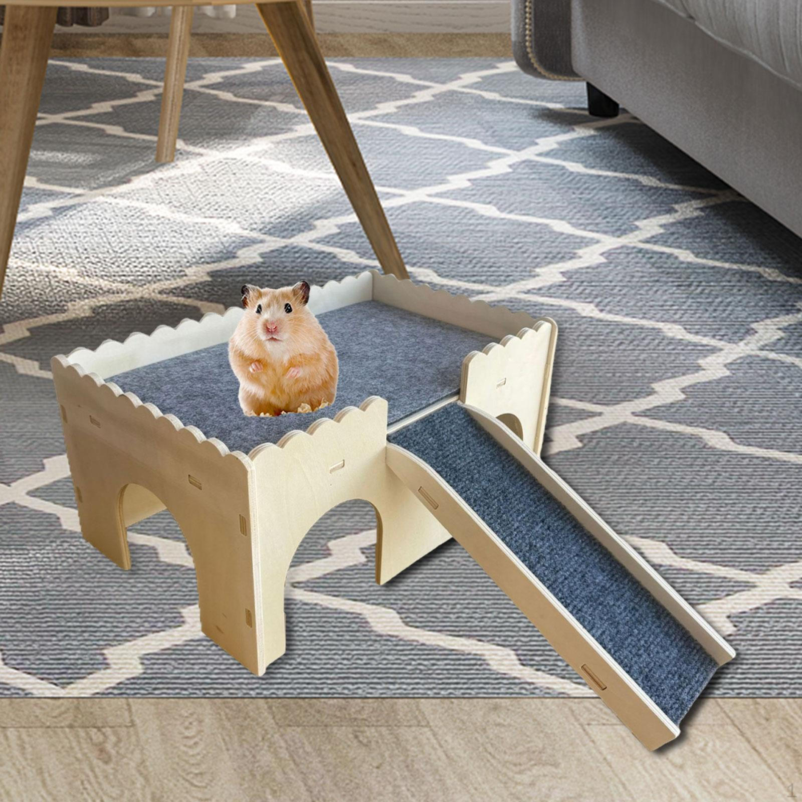 

Домик для морской свинки с рампой и для хомяков Plate Thickness 5mm