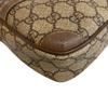 GUCCI 6423 Vintage Old Gucci Pochette GG pattern PVC Shoulder Bag Brown PVC Used
