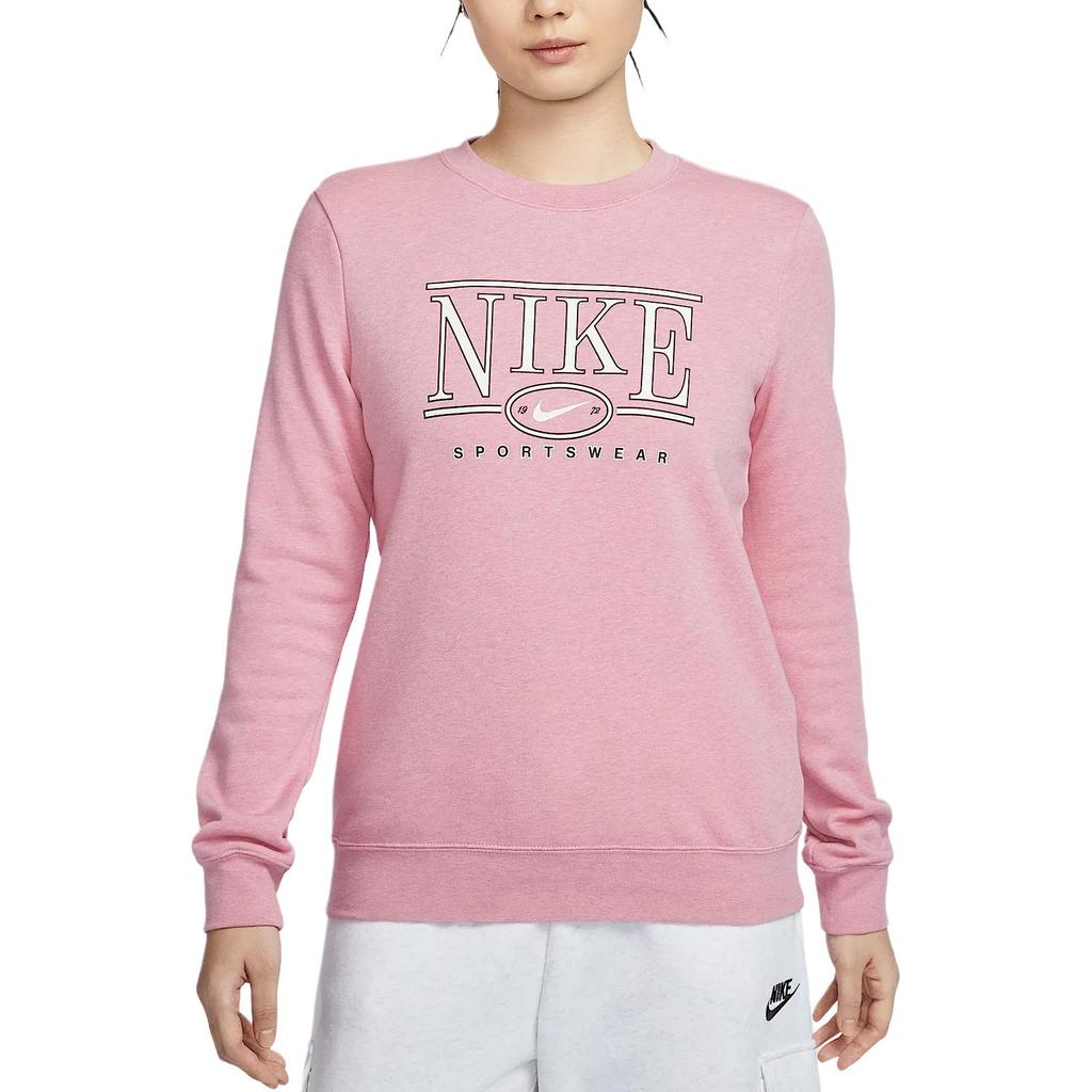 Nike Sportswear Club SS25 Sweatshirt Women's Elemental Pink/Heather Flower HJ0981-699